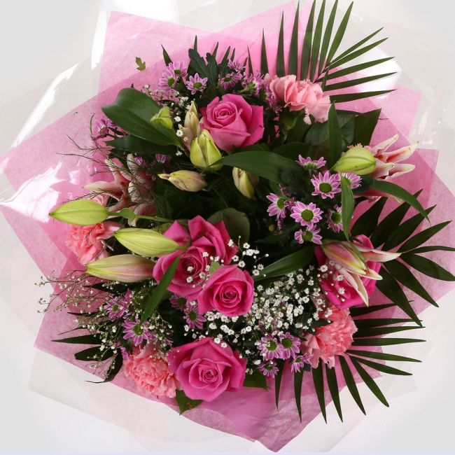 Pink Crystal Bouquet