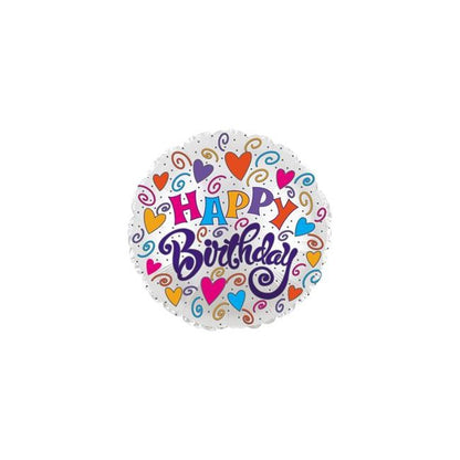 Birthday Balloon & Brilliant Blooms Bouquet