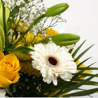 Lemon & White Bouquet