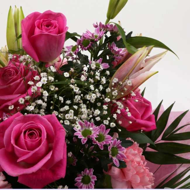 Pink Crystal Bouquet