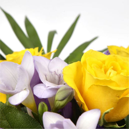 Pretty Scented Roses & Freesias